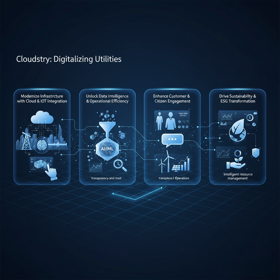 How Cloudstry Helps in Utility Sector